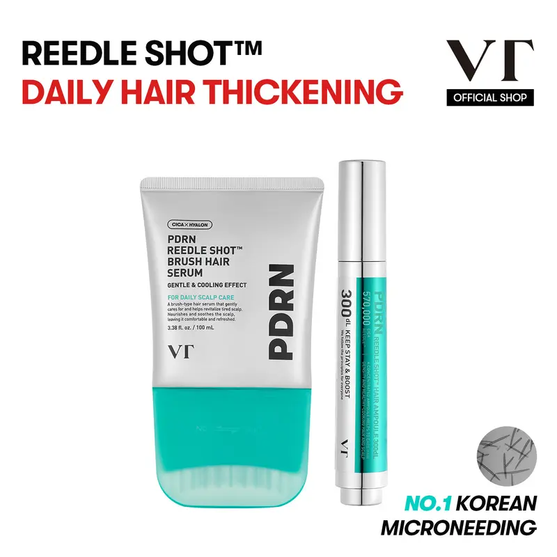 Hair Brush Serum & Hair Growth Reedle ampoule 300