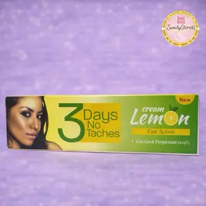 3day  lemon and carrot face hydrating cream