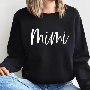 Mimi Grandma Sweatshirt, Grandma mimi Sweatshirt -Cozy Sweatshirt Nana Life, Gift for Grandma, Mother's day gift, gigi sweatshirt