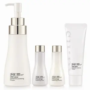 Korean Skincare Cleansing Set Foam + Toner + Emulsion