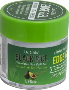 Dr. Girls Edge Gel - 1.76 oz, Professional Extra Mega Hold Formula - Biotin & Castor Oil Infused gel