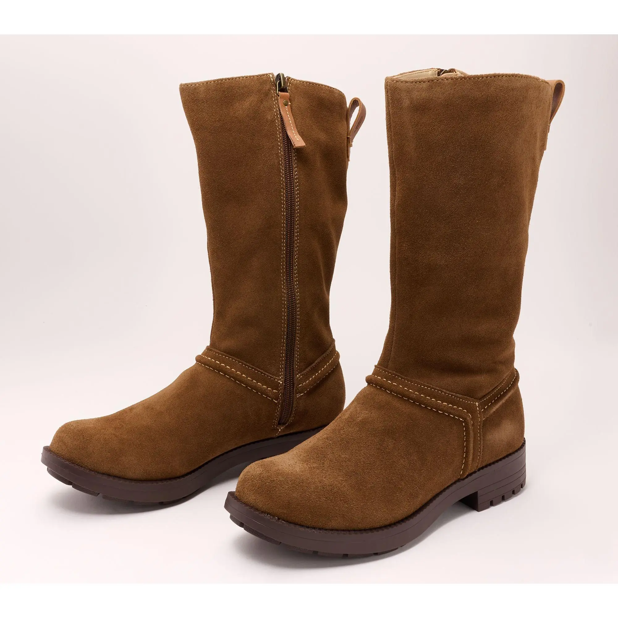 Revitalign Orthotic Water Repellent Suede Mid Boots - Kennedy