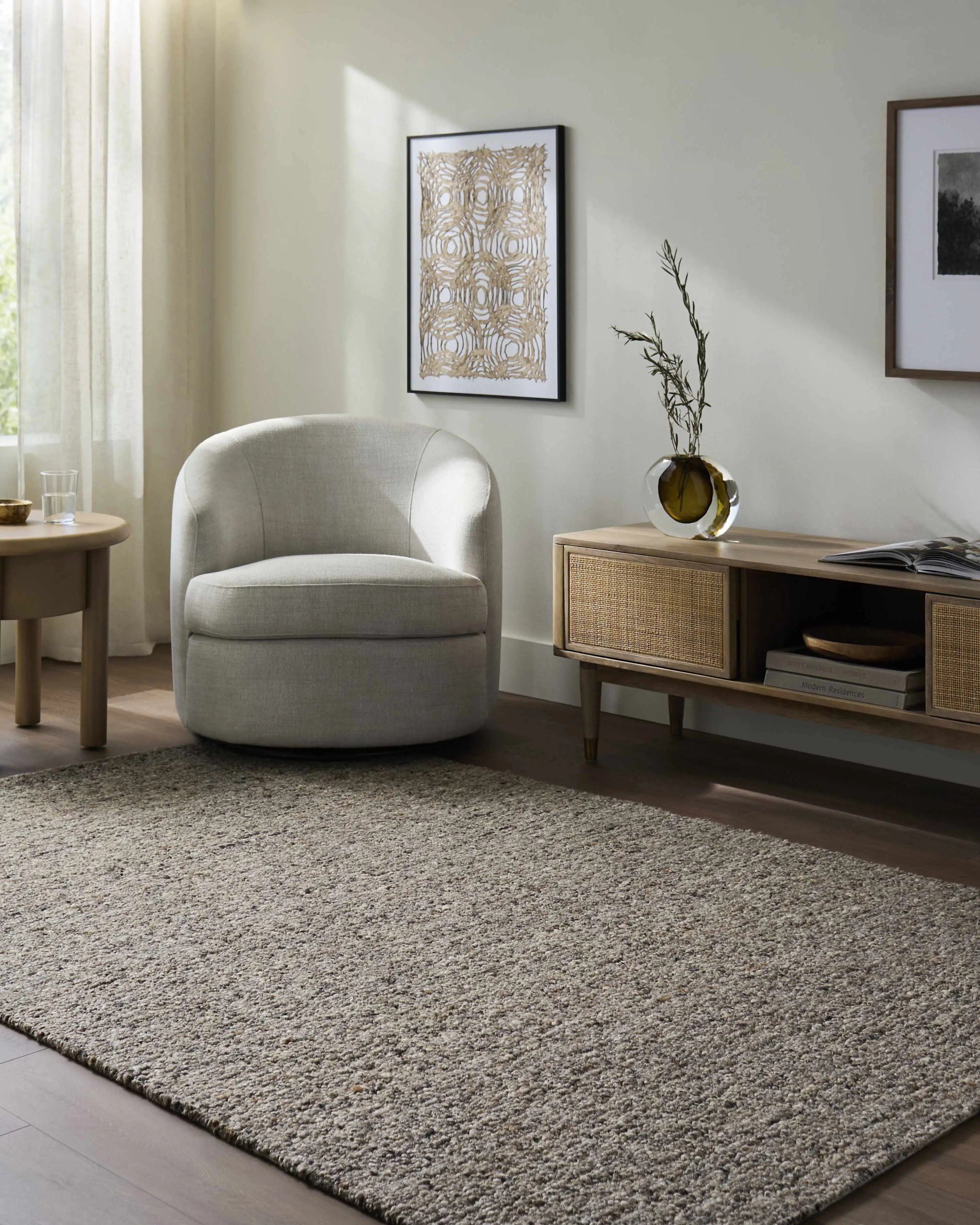 Sevan Taupe Wool Fiber Indoor Area Rug, Home Decor Rug for Living Room Sevan Taupe Wool Fiber Indoor Area Rug, Home Decor Rug for Living Room