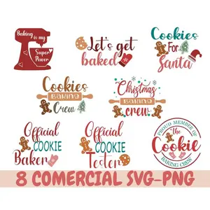 Cookie Baking Crew SVG,Proud Member Of Cookie Baking Crew SVG,Baking SVG,Christmas Apron Svg, Baking Crew Svg, Svg file for Cricut, cookie