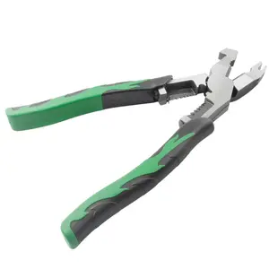 10-in-1 Upgraded Wire Stripper with Voltage Tester, Heavy Duty Cutting and Stripping Pliers for Electrical Work, DIY Projects, and Home & Workshop Repairs