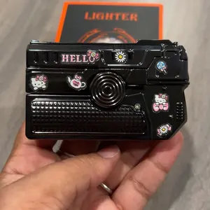 FOXLUME New Year&Valentine's Day GiftedInLove | 【Without Butane】Windproof Torch Lighter, Rotating & Foldable, Portable Steel Lighter for Daily Use, Cooking, Outdoor​​，Creative Gifts For Girlfriends, Mothers& Friends.