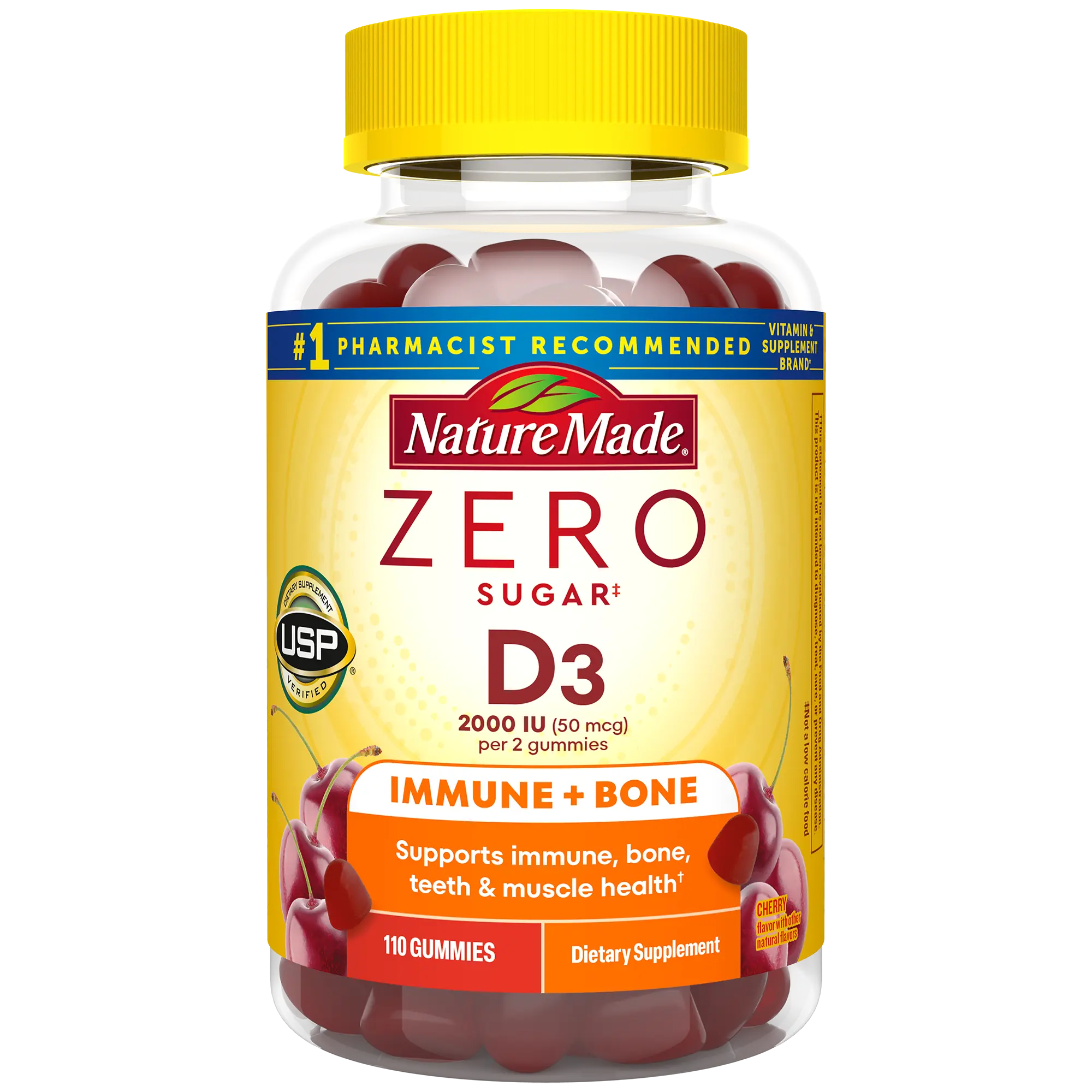 Zero Sugar Vitamin D3 Gummies