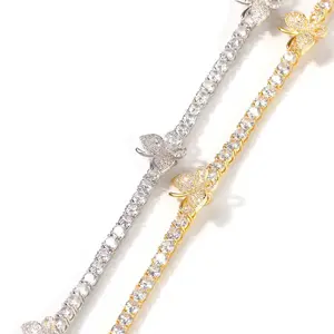 BUTTERFLY BRACELET 18KT GOLD PLATED