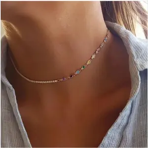 Tennis Rainbow Necklace