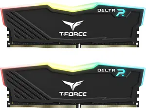 Team T-Force Delta RGB 32GB (2 x 16GB) 288-Pin PC RAM DDR4 3200 (PC4 25600) Desktop Memory Model TF3D432G3200HC16FDC01