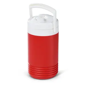 Igloo 1 gal Laguna Beverage Cooler, Red & White