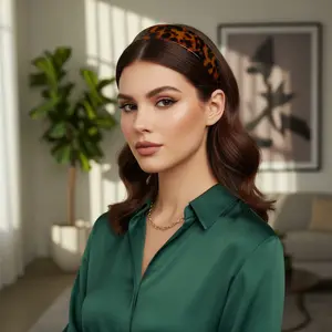 Fashion Accessories Luxury Acetate Headband – Wide Fit, Smooth Finish & All-Day Comfort