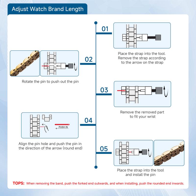 AMOVAN Gold Stainless Steel Bracelet Watch with Black Dial and Roman Numerals