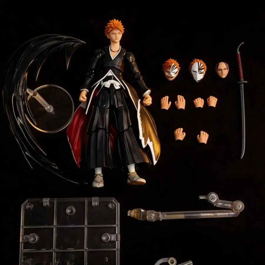 Anime Figure Ichigo Kurosaki from Bleach: Thousand Year Blood War Arc 25cm Collectible Model Toy for Fans | Co