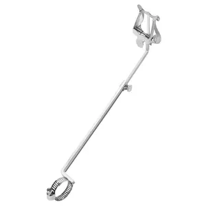 Portable Flute Music Stand, Durable Sheet Music Holder for Marching Band, Lightweight Travel Accessory for Musicians & Students