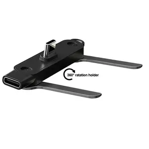 Multifunctional Phone Stand Charger Adapter, 1/2/3pcs Type-C Charging Cable, USB-C Charging Interface, Compatible with Type-C Phones