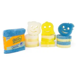 Scrub Mommy 9-Piece Winter Sponge Set w/ 3 Microfiber Towels