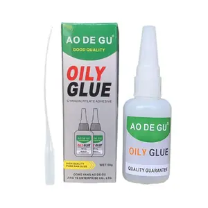 High-Strength Oily Super Glue, 20g Multi-Surface Adhesive for Wood, Metal, Ceramic, Leather, Instant Glue for Resin, Ceramic, Metal, Glass