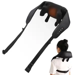 Cordless Shiatsu Neck Massager with Heat, Rechargeable 6D Deep Tissue Shoulder Massager for Ultimate Pain Relief, Perfect Comfort Gift for Mom, Dad, and Everyone