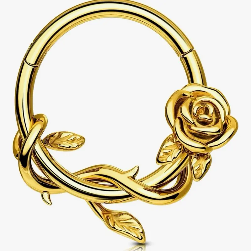 Flower Bomb Daith Piercing