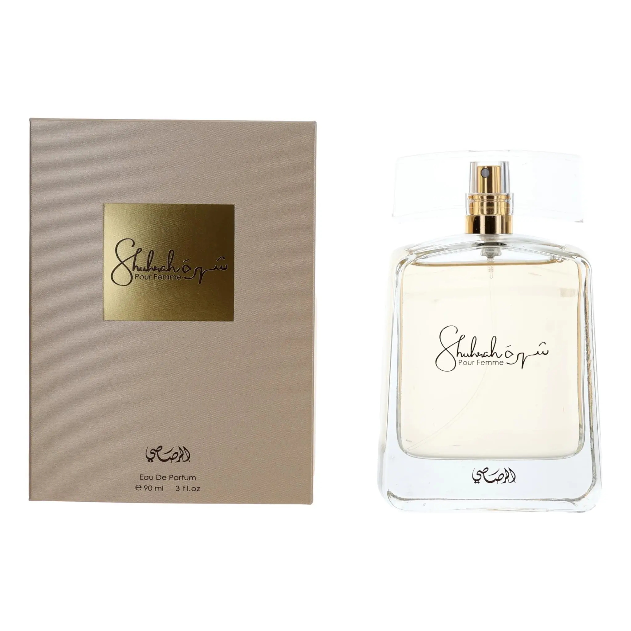 Shuhrah by Rasasi Women's Luxury Fragrance - 3oz EDP Spray, Refined Aroma, Single Bottle