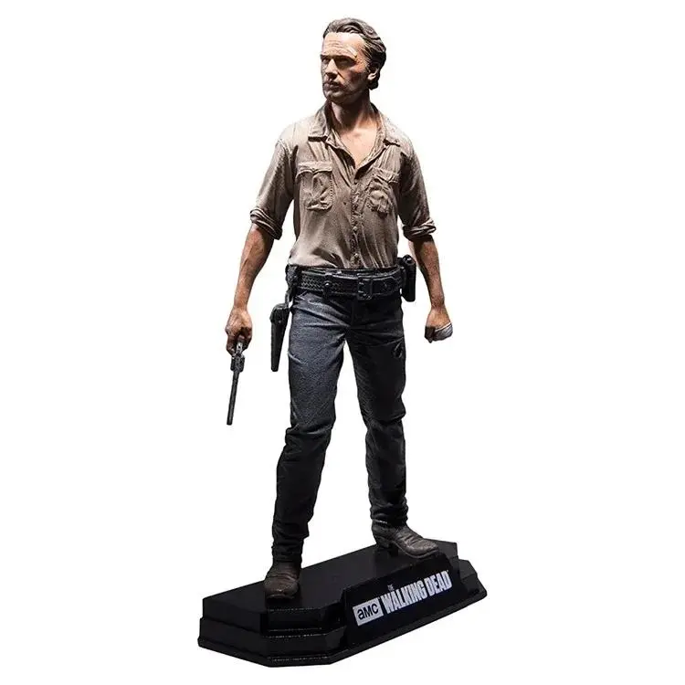 10cm The Walking Dead Season 8 Action Figures - Rick Grimes, Daryl Dixon, Negan Hot Toys, Collectible Dolls with Box, Christmas Gift for Toy Collectors
