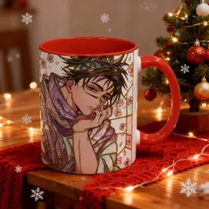[Sale Up To 50%] Anime Stained Glass Style Coffee Mug Choso Fan Gift (11oz, 15oz)