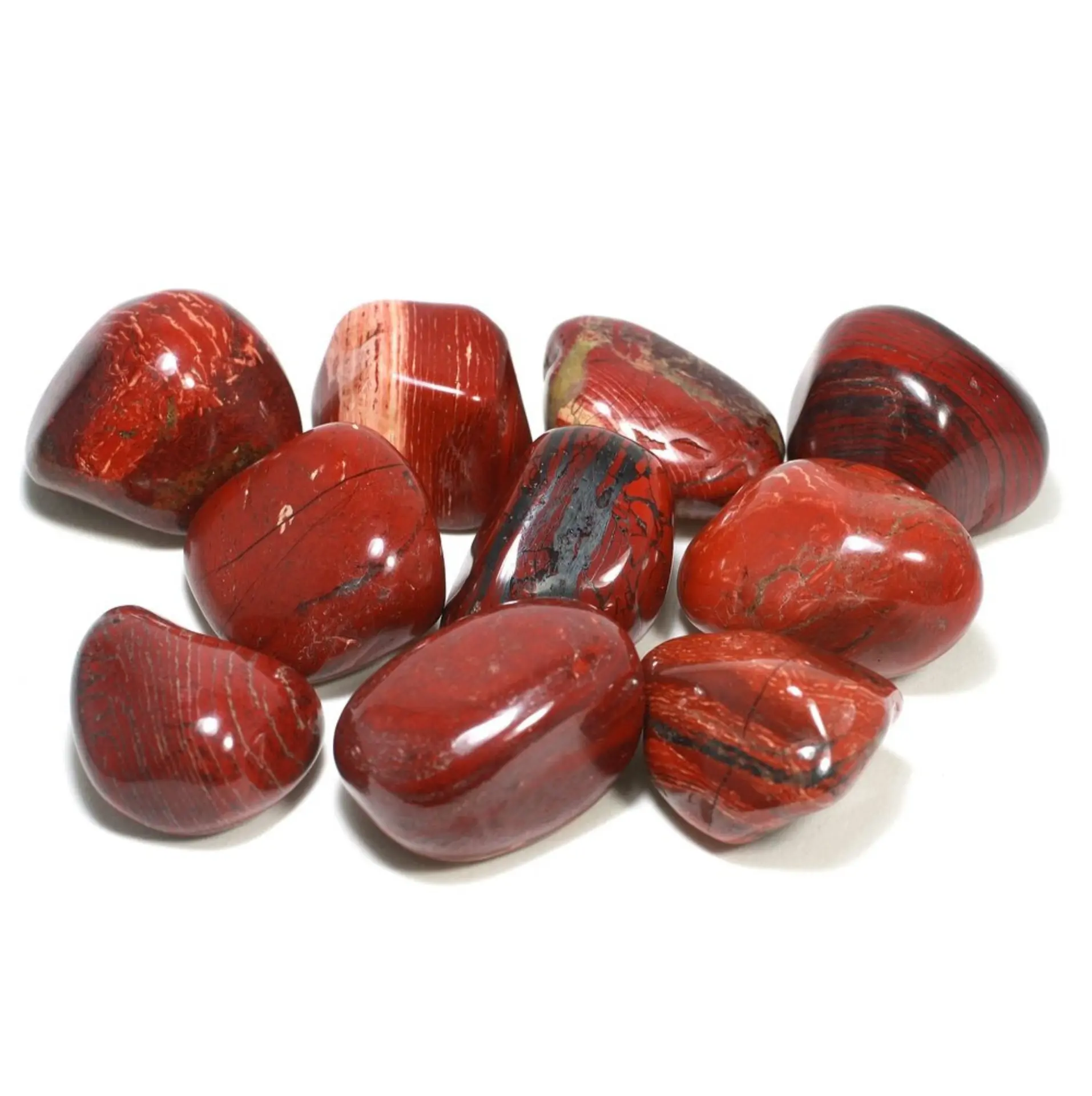 Red Jasper Tumbled Small