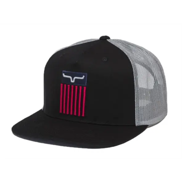 Kimes Ranch® Unisex Cody Trucker Black Cap UHA0000050