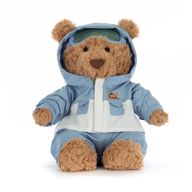 Jellycat Bartholomew Bear 'Snow Suit' – Limited NYC Diner Exclusive Everyone’s Collecting, stress relief toys