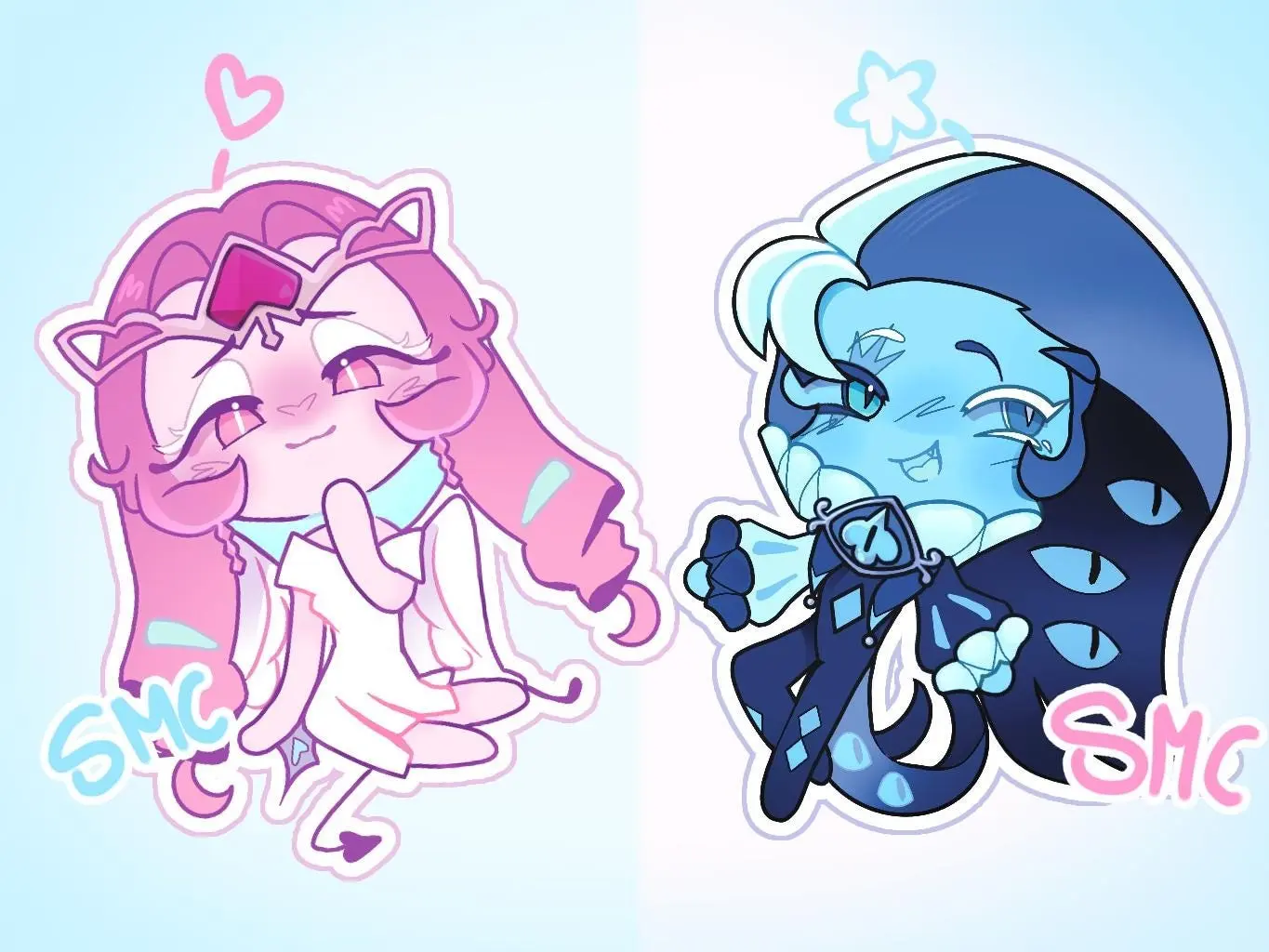 Cookie Run Kingdom Keychains - Eternal Sugar Cookie, Shadow Milk Acrylic Keychain, Cute, Durable, And Perfect For Bags, Keys, Or Gifts. Great For Daily Use Or As Thoughtful Little Gifts For Your Friends And Yourself.