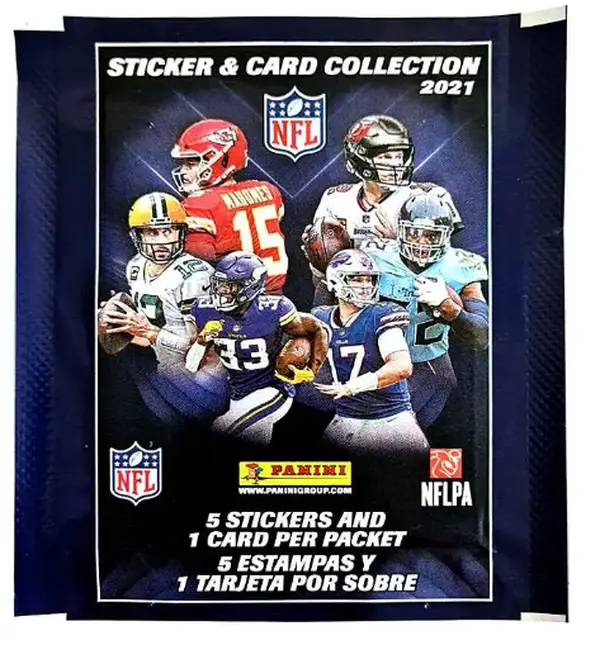 2021 Panini NFL Sticker & Card Pack