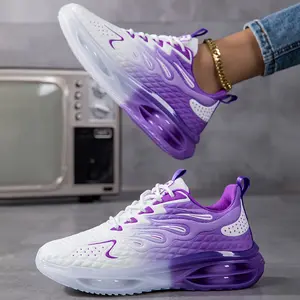 2025 new men's and women's spring and summer sports shoes, breathable mesh women's casual shoes, non-slip thick-soled skipping rope shoes, light running shoes.