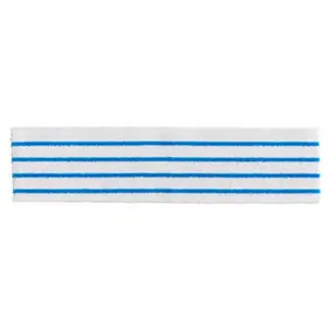 Rubbermaid  18 x 4.75 Commercial Hygen Stripes Disposable Microfiber Cleaning Cloths, White & Blue - Pack of 50