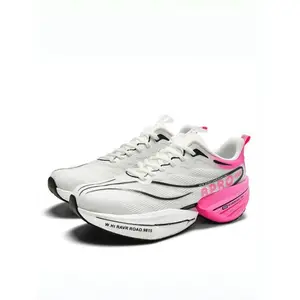 Unisex Lightweight Running Shoes Breathable Mesh Shock Absorbing Sole Road Run Marathon Training Outdoor Jogging Practical Stylish Design