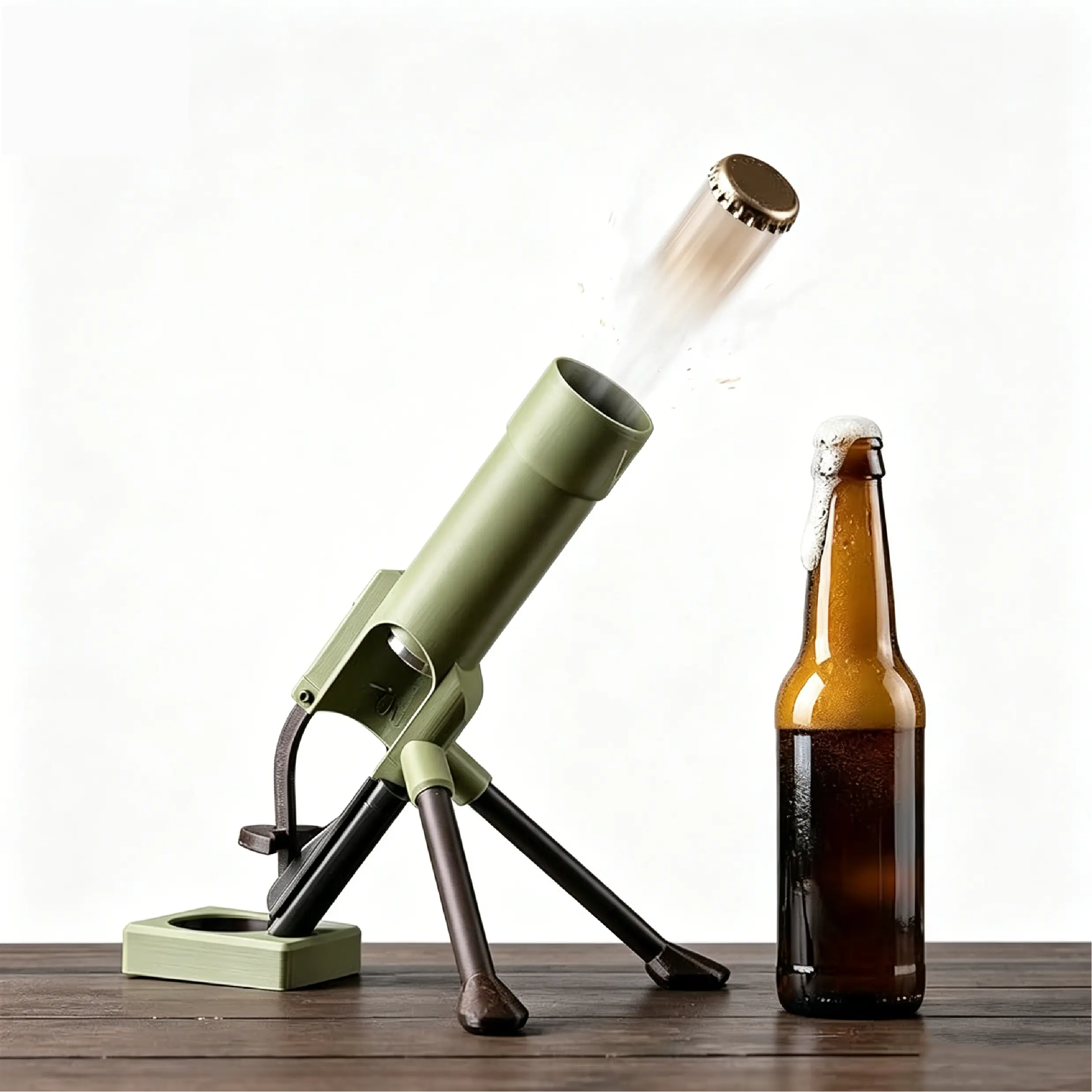 【Summerwins】JOYTUTUS Beer Bottle Opener, 330-355ml Beer Bottle Opener, Hands-Free Push down Opener, for Bar, Gathering, Desk Decor, Game Days, BBQs, Bachelor Party,campingessentials,campinggear