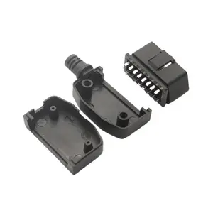 Car OBD Male 16-Pin Connector Plug Decoder Compatible with Universal Diagnostic Tool Smart