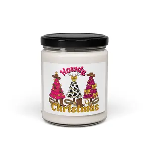 Howdy Christmas Candle | Scented Soy Candle, 9oz