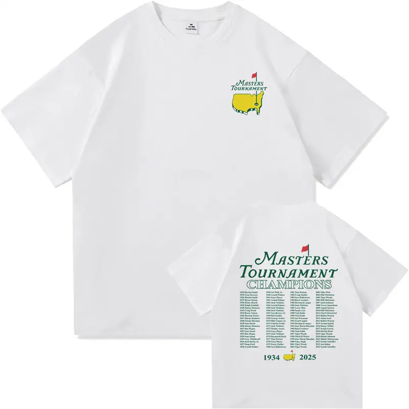 Unisex Vintage Golf Tee Rory McIlroy 2026 Masters Champion Design Cotton Short Sleeve TShirt for Men Women Comfortable Breathable Fan Wear Unisex Vintage Golf Tee Rory McIlroy 2026 Masters Champion Design Cotton Short Sleeve TShirt for Men Women Comfortable Breathable Fan Wear