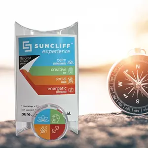 NEW Suncliff Terpene Gems 12-Count | Sampe Pack | Calm | Creative | Social | Energetic | Natural Mood Gems