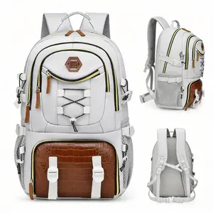 WEIXIER Large Capacity Travel Backpack with Laptop Bag Shoe Storage Water-Resistant Comfortable Straps Multiple Compartments Ideal for Camping Hiking