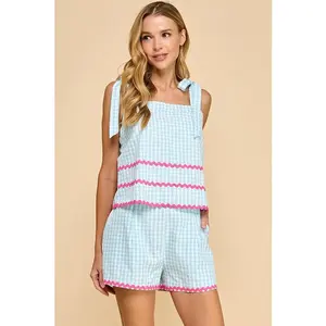 Capri Gingham Set