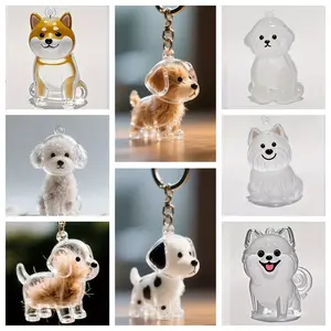 1 dog hair memorial box; Personalized cute Poodle pet hair storage capsule; ideal choice for dog lovers and pet mourners; preferred by emotional shoppers; essential pet owners to treasure fond memories with their beloved pets; suitable for keys, bags
