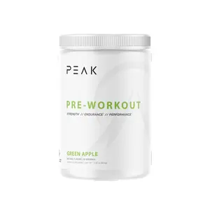 PEAK PRE-WORKOUT designed to fuel your workout with a powerful blend of energy-boosting ingredients.