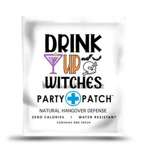 PARTY PATCH Drink Up Witches - Ultimate Celebration Companion - Waterproof & Secure Party Accessory - Zero Calories - Portable & TSA-Friendly - Natural Hangover Defense Wedding Bundle Wedding Gift