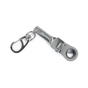 10mm wrench keychain with keyring attachment