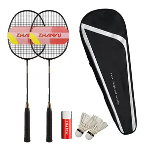 Badminton Rackets,Badminton Racquet,Badminton Racket Set,Badminton Set,all Carbon Ultralight,Two Badminton Rackets＆Two Badminton Balls＆A Bag,Suitable For Outdoor Activities And Family Outings