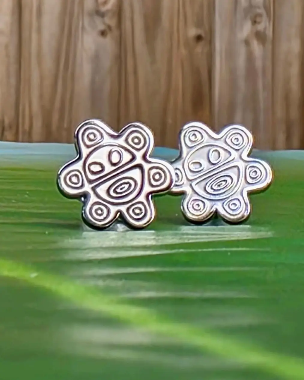 Sol Taíno 10mm Stainless Steel Studs