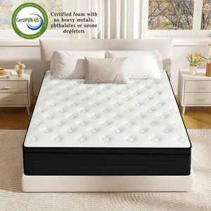 8/10/12/14 Inch Twin Full Queen King Hybrid Mattress Comfortable And Warm Mattress Medium Firm In A Box