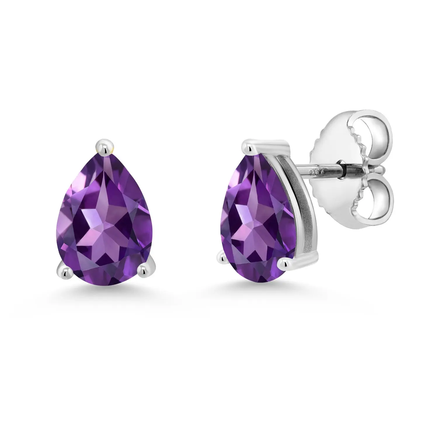 Pear Shape Teardrop Stud Earrings For Women | 7X5MM Pear Shape | 925 Sterling Silver | Gemstone Birthstone | Fine Jewelry Gifts for Women Her Mom Wife
